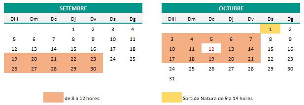 Curs monitors setembre